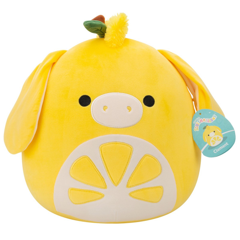 М'яка іграшка SQUISHMALLOWS – ВІСЛЮЧОК-ЛИМОНЧИК КЛЕМЕНТ (30 см)