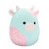 М'яка іграшка SQUISHMALLOWS - М'ЯТНА ПАСТЕЛЬНА КОРІВКА (19 cm)