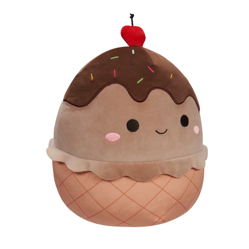 М'яка іграшка SQUISHMALLOWS – ШОКОЛАДНЕ МОРОЗИВО (30 cm)