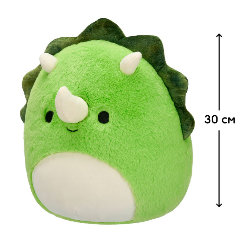 М'яка іграшка SQUISHMALLOWS - ТРИЦЕРАТОПС ТРІСТАН (30 cm)