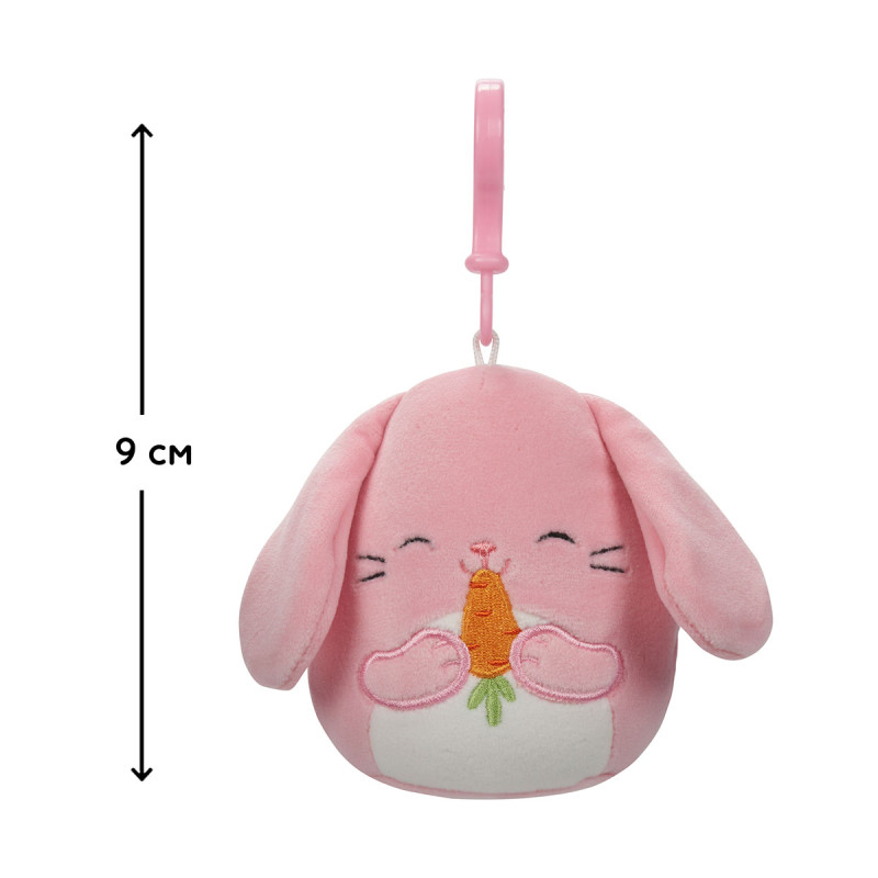 М'яка іграшка на кліпсі SQUISHMALLOWS - ЗАЙЧИК БОП (9 cm)