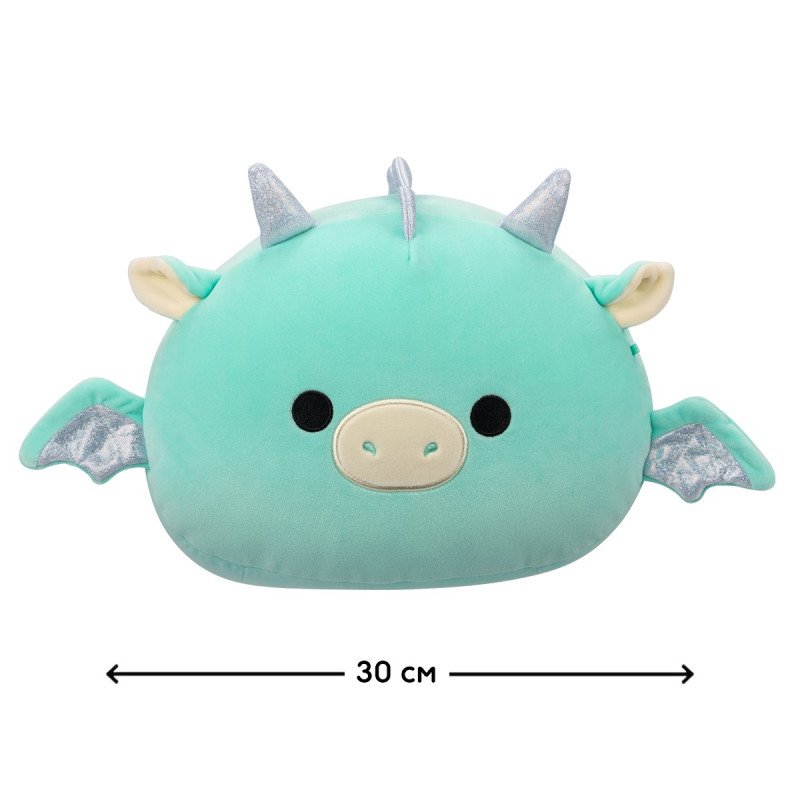 М'яка іграшка SQUISHMALLOWS – ДРАКОН МАЙЛЗ (30 cm)