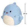 М'яка іграшка SQUISHMALLOWS – АКУЛА ДЕЙВІ (30 cm)