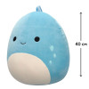 М'яка іграшка SQUISHMALLOWS – СИНІЙ ДИНОЗАВР (40 cm)