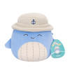 М'яка іграшка SQUISHMALLOWS – СИНІЙ КИТ САМІР У ПАНАМІ (19 cm)