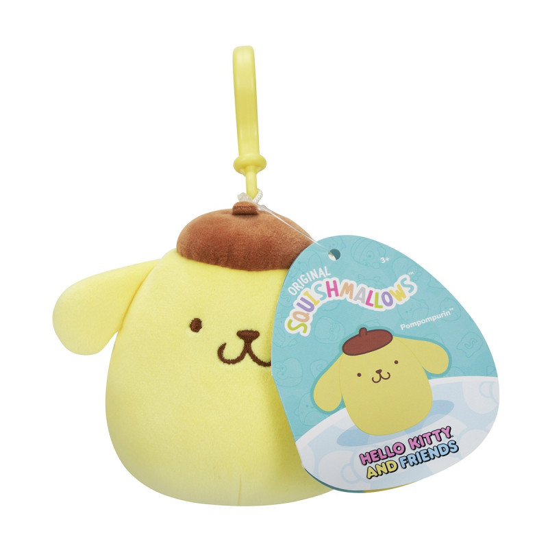 М'яка іграшка на кліпсі SQUISHMALLOWS серії "Хелоу Кітті" - ПОМПОМПУРІН (9 cm)
