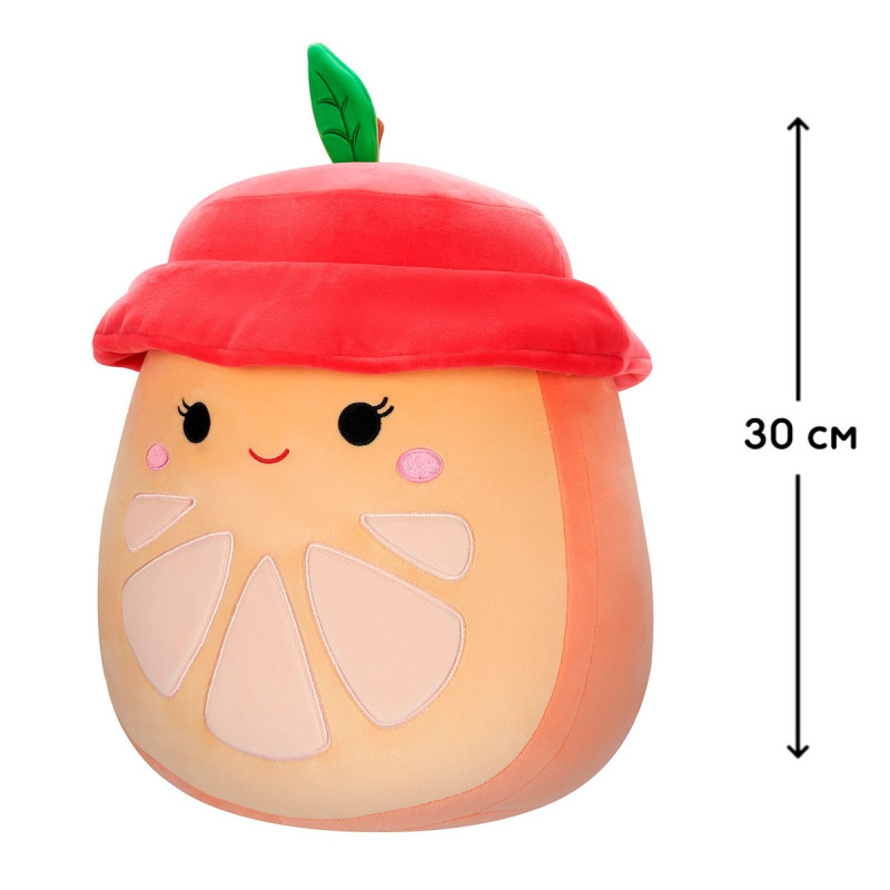 М'яка іграшка SQUISHMALLOWS – АПЕЛЬСИН ОРІОН (30 cm)