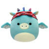 М'яка іграшка SQUISHMALLOWS – ДРАКОН У БАНДАНІ (19 cm)