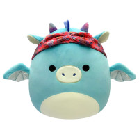 М'яка іграшка SQUISHMALLOWS – ДРАКОН У БАНДАНІ (19 cm)
