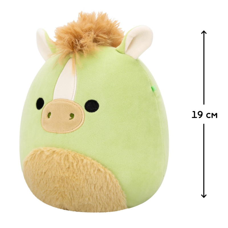 М'яка іграшка SQUISHMALLOWS – КІНЬ БІЛЛІ (19 см)