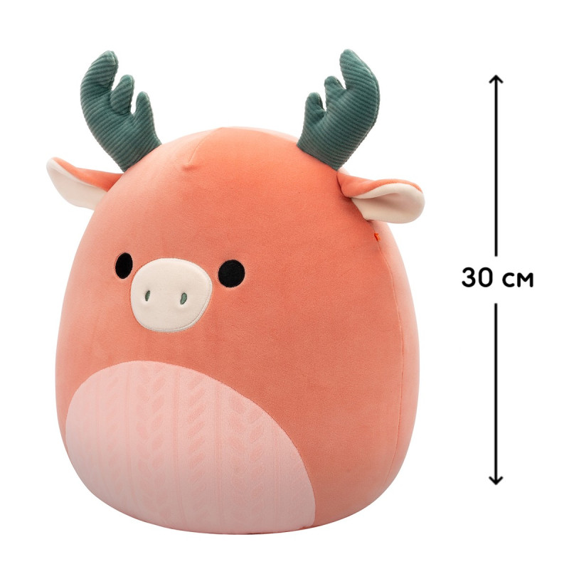 М'яка іграшка SQUISHMALLOWS – ЛОСЬ РОМЕЛУ (30 cm)