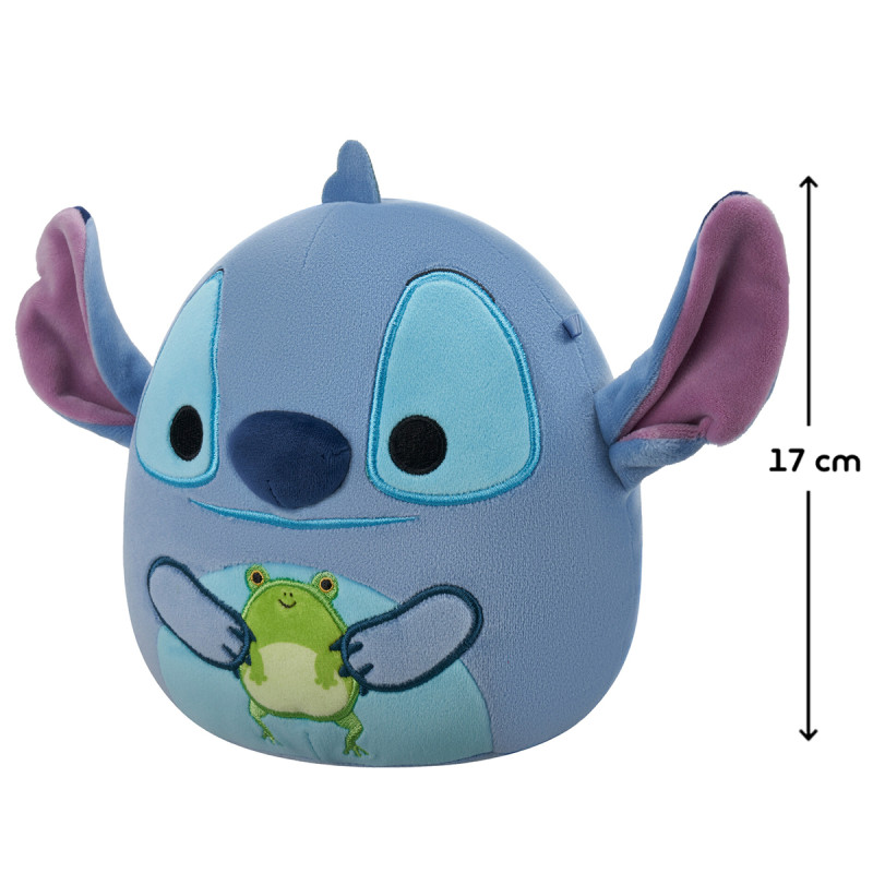 М'яка іграшка SQUISHMALLOWS серії "Disney" – СТІЧ З ЖАБКОЮ (17 см)