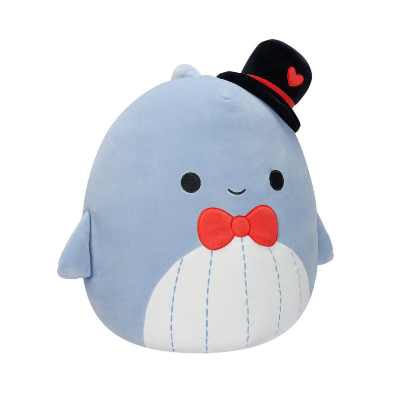 М'яка іграшка SQUISHMALLOWS – СИНІЙ КИТ САМІР (19 cm)