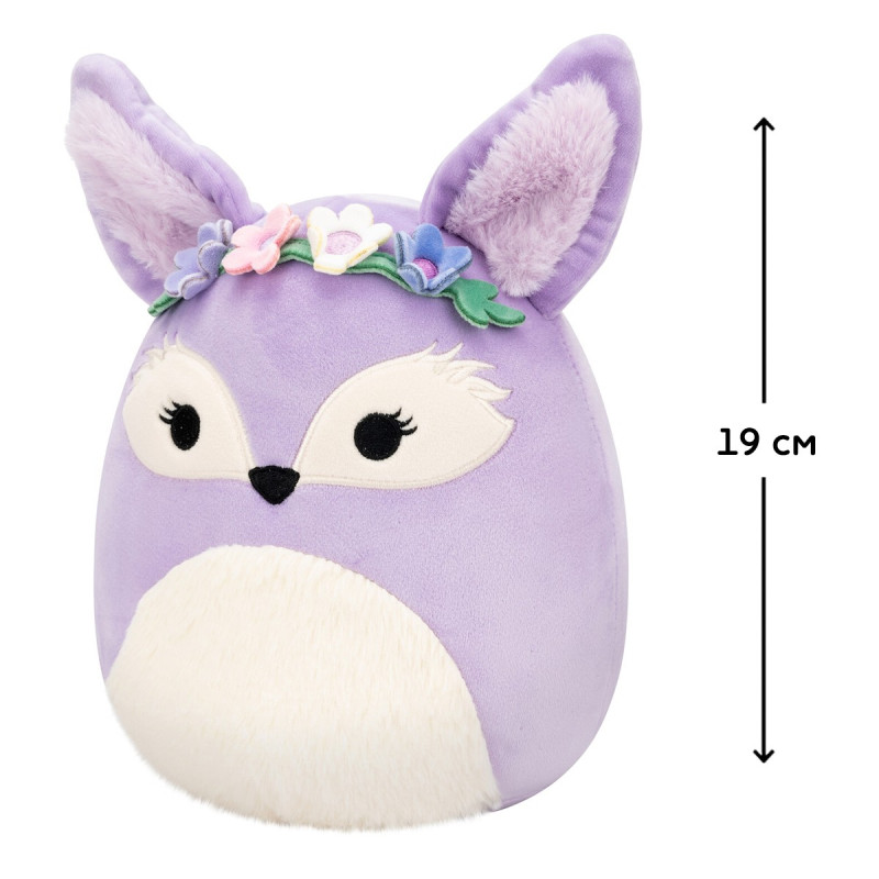 М'яка іграшка SQUISHMALLOWS – ЛИСИЦЯ ФЕНЕК КАДЕНС (19 см)