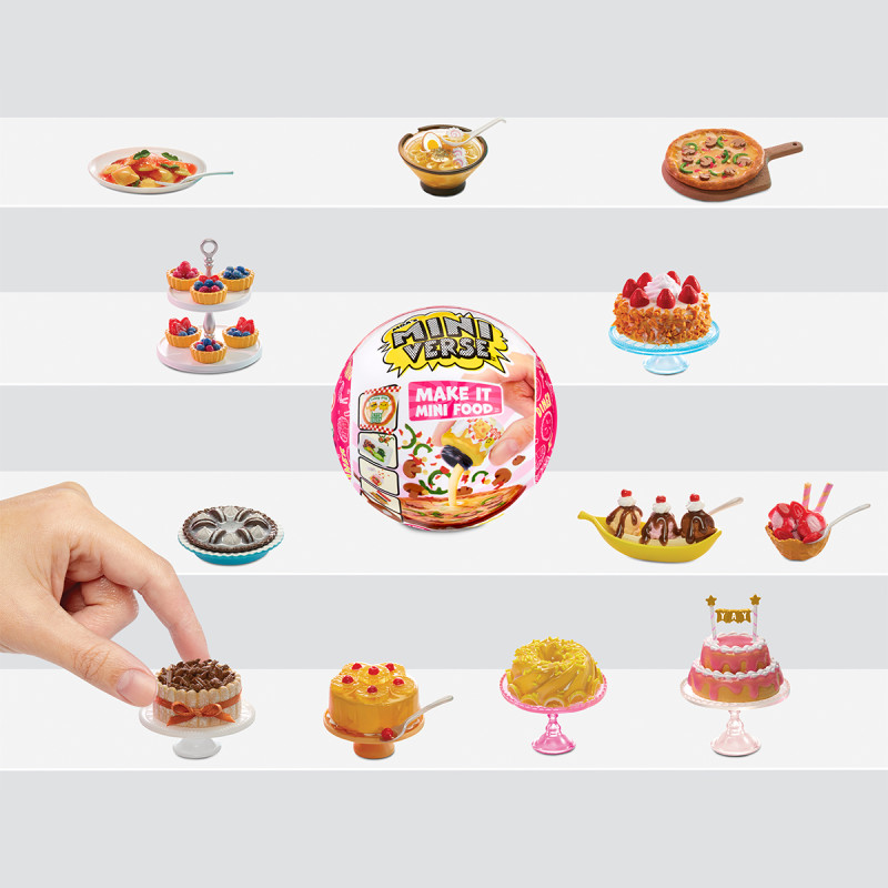 Ігровий набір Miniverse серії "Mini Food" - СТВОРИ ВЕЧЕРЮ (в асорт., в дисплеї)