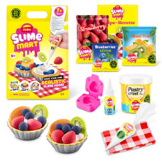 Ігровий набір зі слаймами SLIME MART серії "Shopping Bag" – ФРУКТОВИЙ ТАРТ