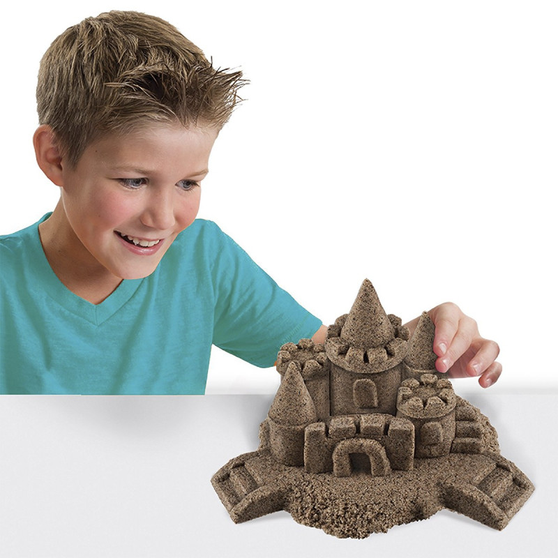 Пісок для дитячої творчості KINETIC SAND BEACH (натуральний колір - 1360 г)