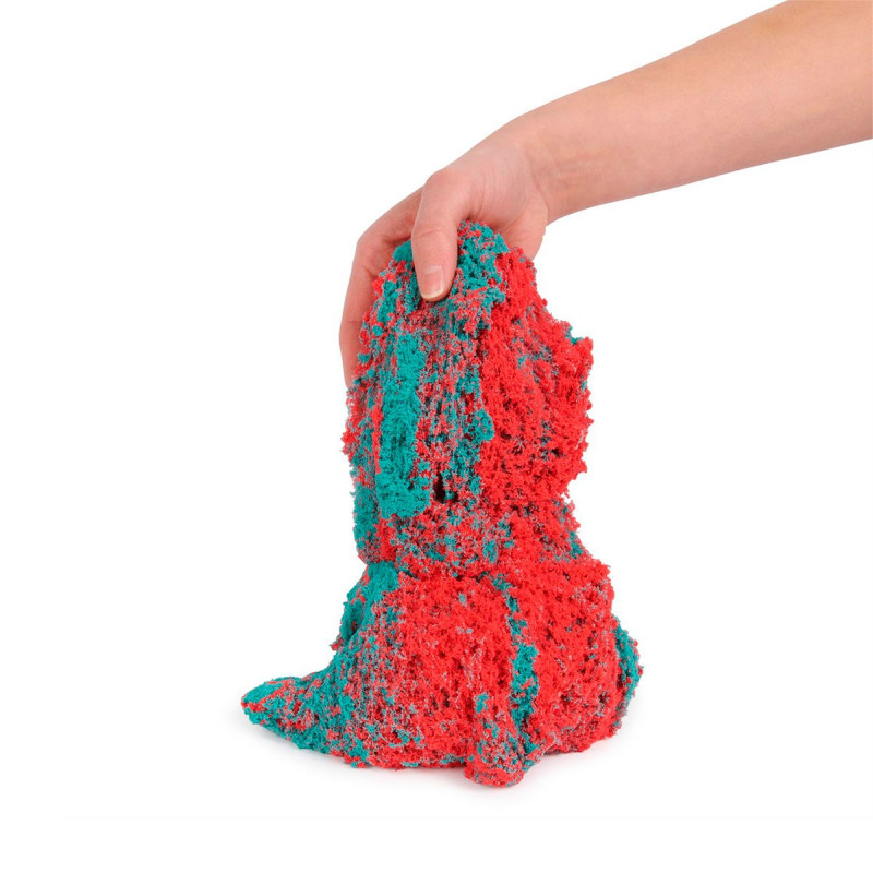 Набір піску для дитячої творчості - KINETIC SAND БАРВИСТИЙ ДУЕТ (2 кольори, 680 g, аксес.)