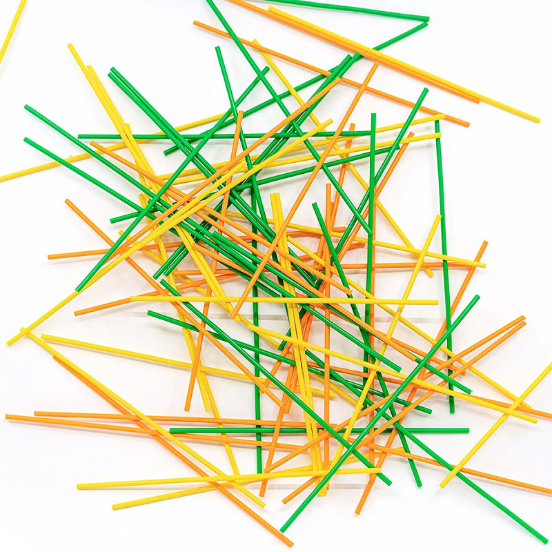 Набір стрижнів для 3D-ручки 3Doodler Start - МІКС (75 шт: помаранчевий, жовтий, зелений)