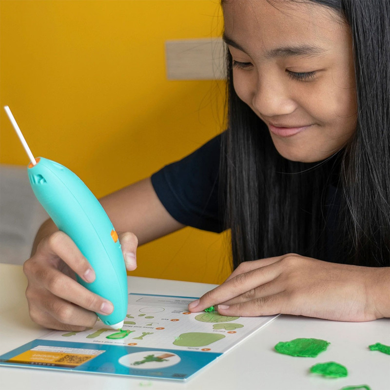 Набір стрижнів для 3D-ручки 3Doodler Start - МІКС (75 шт: помаранчевий, жовтий, зелений)