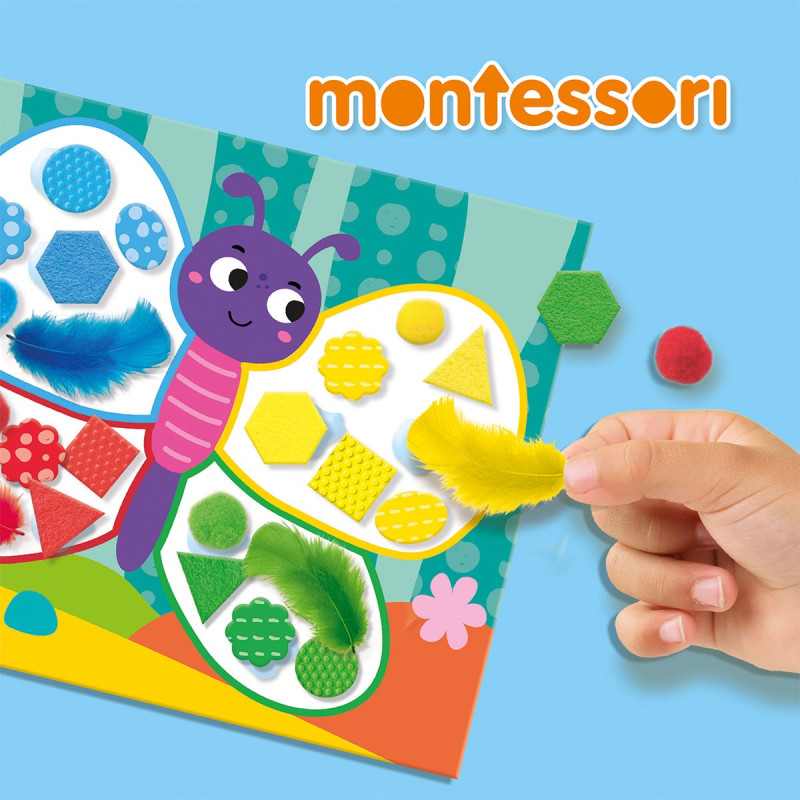 Набір для творчості серії "Montessori" – СОРТУЙ КОЛЬОРИ ТА МАТЕРІАЛИ