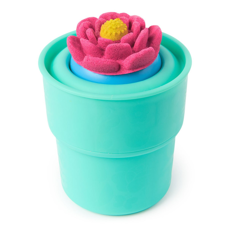 Набір піску для творчості - KINETIC SAND КАЗКОВІ КВІТИ (2 кольори, 227 g, аксес.)