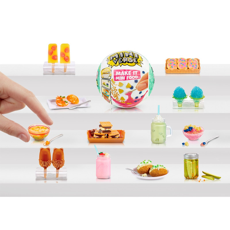 Ігровий набір MINIVERSE серії "Mini Food 3" - СТВОРИ КАФЕ (в асорт., в дисплеї)