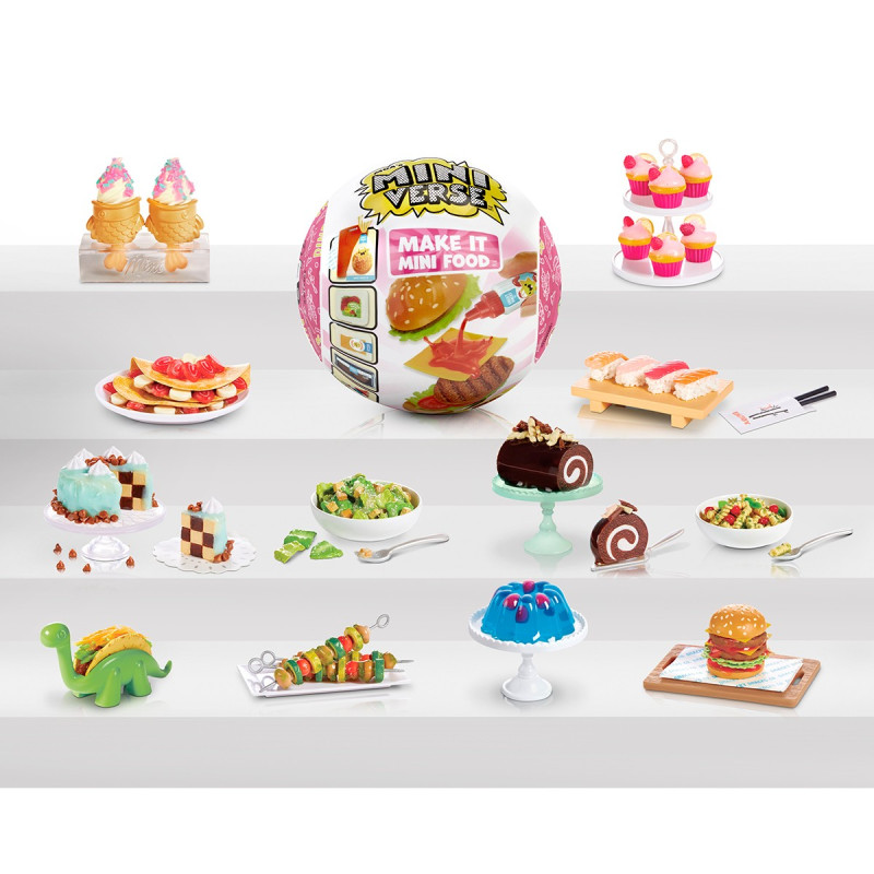 Ігровий набір MINIVERSE серії "Mini Food 3" - СТВОРИ ВЕЧЕРЮ (в асорт., в дисплеї)
