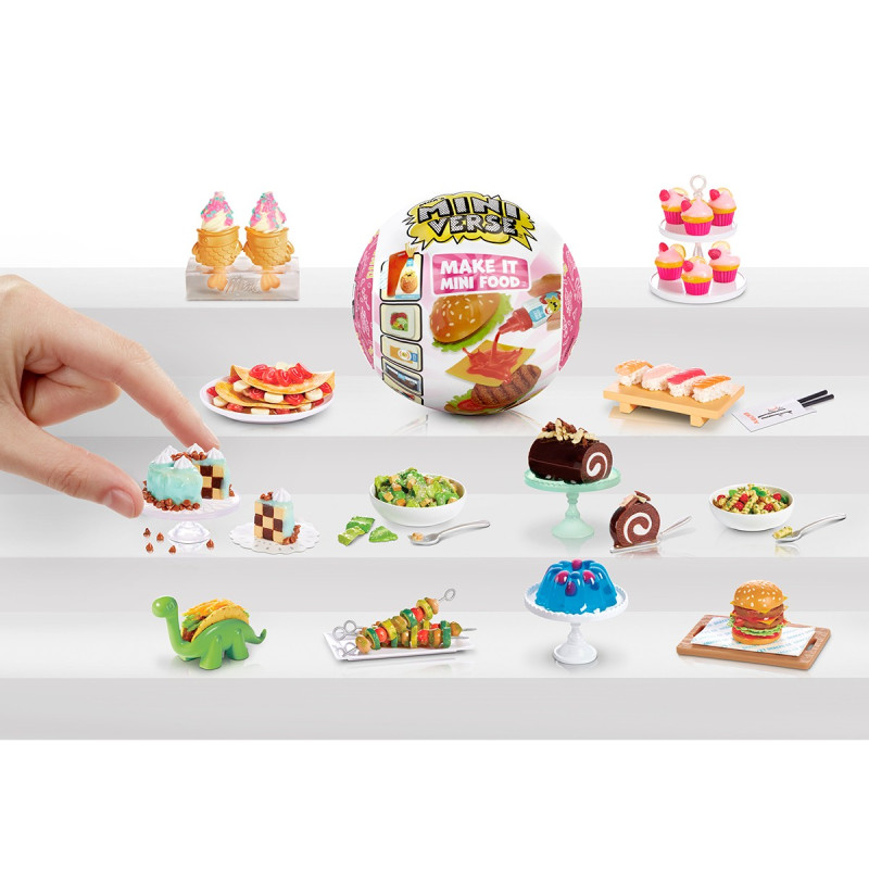 Ігровий набір MINIVERSE серії "Mini Food 3" - СТВОРИ ВЕЧЕРЮ (в асорт., в дисплеї)