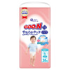 Трусики-підгузки GOO.N Plus для дітей 12-22 кг (розмір XL, унісекс, 38 шт)